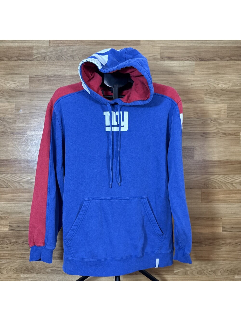 Vintage Y2K New York Giants Hoodie Mens XL Rebook Team Apparel Heavyweight